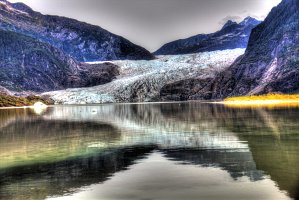 Mendenhall Glacier Reflection - Photo Point
